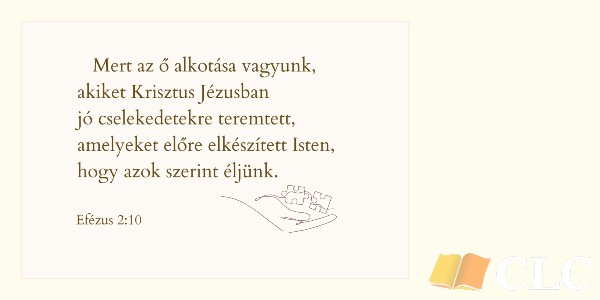 Mert az Ő alkotása vagyunk minikártya