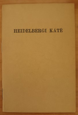 Heidelbergi káté (Füzetkapcsolt) [Antikvár könyv]