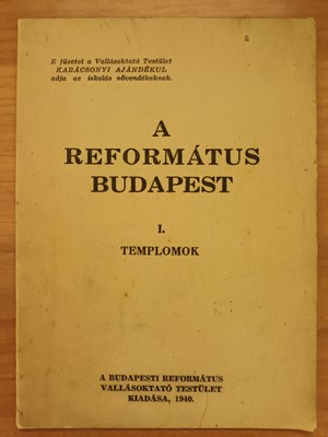 A református Budapest I. Templomok