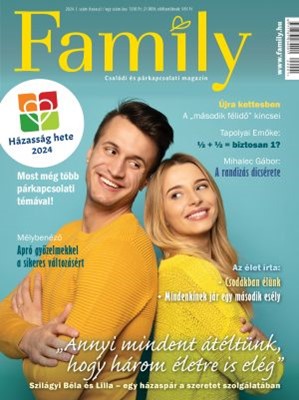 Family magazin – tavasz (2024/1) (Papír)