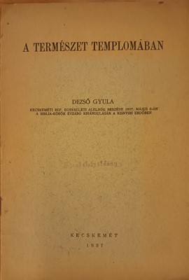 A természet templomában