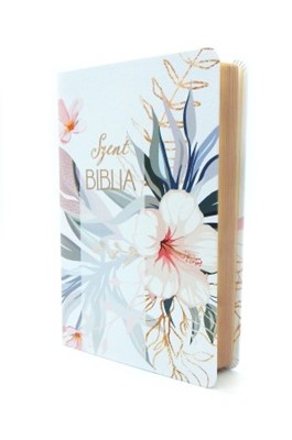 Biblia Károli közepes virágos