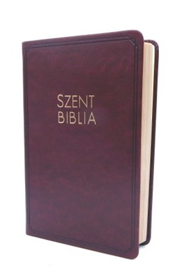 Biblia Károli közepes bordó