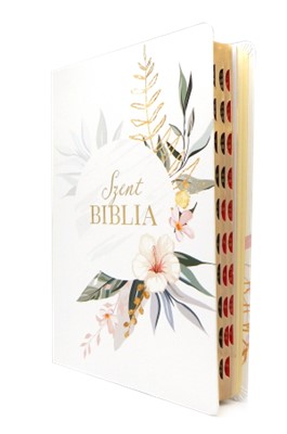Biblia Károli nagy virágos regiszteres