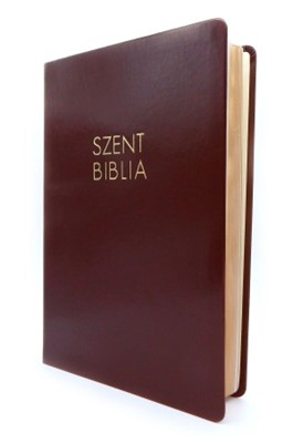 Biblia Károli nagy sötétbarna