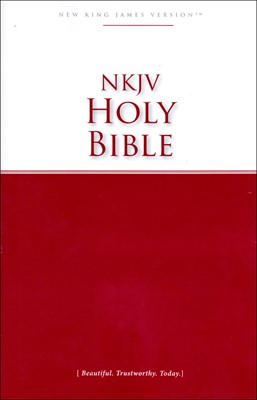 Angol Biblia New King James Version Outreach Bible Red
