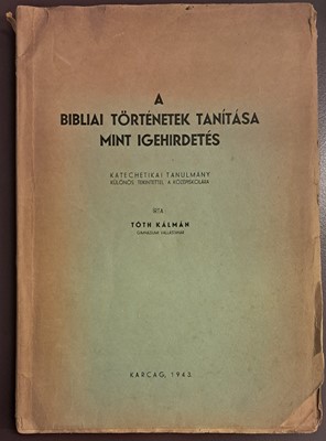 A bibliai történetek tanítása mint igehirdetés