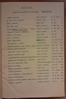 Pasaréti prédikációk 1986 I-II. kötet