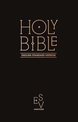 Angol Biblia ESV Anglicised Pew Bible Black HB