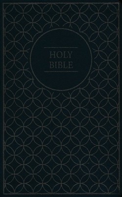 Angol Biblia NIV value thinline bible gray/black leatherlook