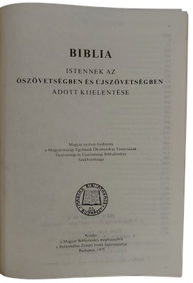 Új fordítású Biblia, kis méret (1975)