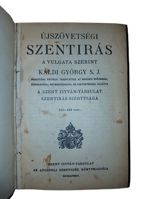 Újszövetségi szentírás a Vulgata szerint