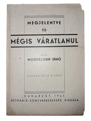 Megjelentve is mégis váratlanul