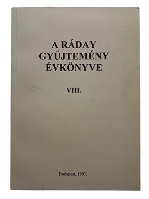A Ráday gyűjtemény évkönyve
