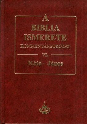 A Biblia ismerete VI. (Máté-János) (keménytáblás)