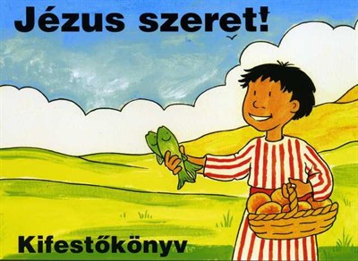 Jézus szeret! - kifestőkönyv (Papír)