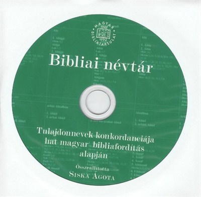 Bibliai névtár [CD-ROM]