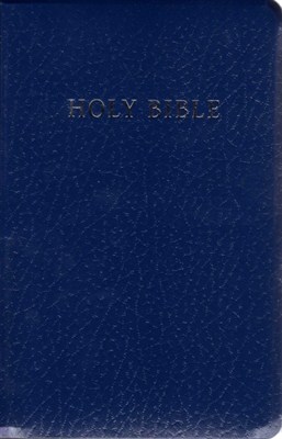 Angol Biblia New Living Translation Gift and Award Bible - Blue (Leather look / puhakötés)