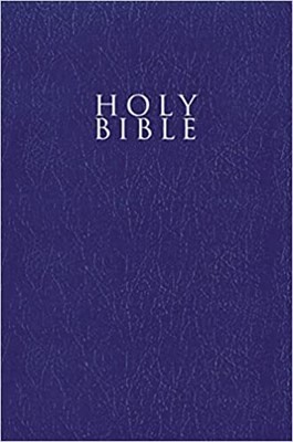 Angol Biblia New International Version Gift and Award Bible - Blue (Leather look / puhakötés)