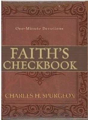 Faith's Checkbook Exclusive Edition (Hardback, golden edge)