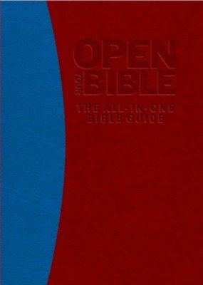 The CLC Bible Companion - Open Your Bible Red & Blue (imit. leather / műbőr)