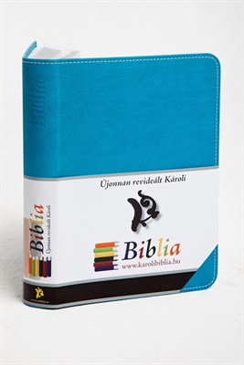 Biblia revideált Károli nagy exkluzív (türkiz)