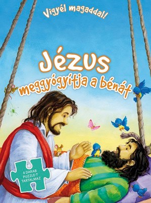 Jézus meggyógyítja a bénát (Keménytáblás)