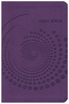 Angol Biblia New King James Version Deluxe Gift Bible Purple LeatherTouch
