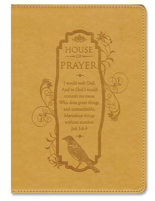 Exkluzív műbőr angol napló House of Prayer (Lux Leather)