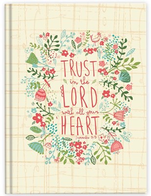 Keménytáblás angol napló Trust in the Lord (Keménytáblás)