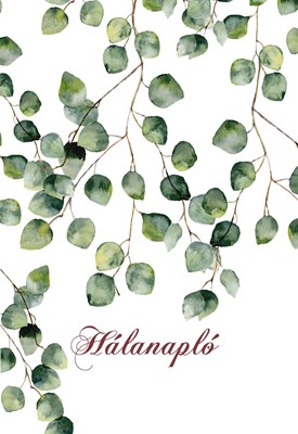 Hálanapló (zöld levelek) (Keménytáblás)