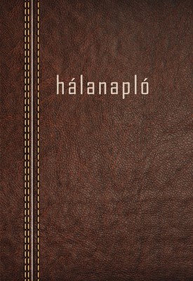 Hálanapló (barna mappa) (Keménytáblás)