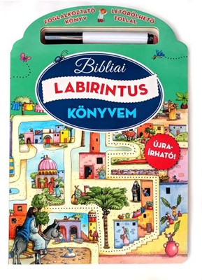 Bibliai labirintus könyvem (Keménytáblás)