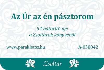 Az Úr az én pásztorom - igekártyacsomag (Csomag)