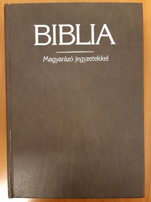 Biblia új fordítás, magyarázó jegyzetekkel (Keménytáblás) [Antikvár könyv]