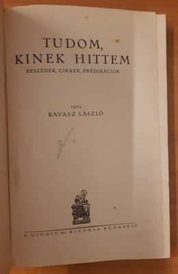 Tudom, kinek hittem (Keménytáblás) [Antikvár könyv]