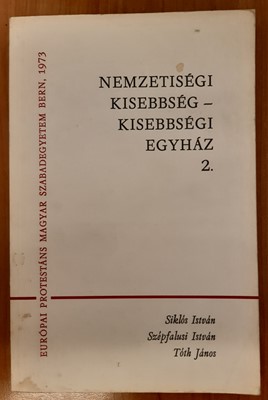 Nemzetiségi kisebbség - Kisebbségi egyház 2. (Papír) [Antikvár könyv]