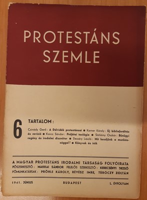 Protestáns szemle 6