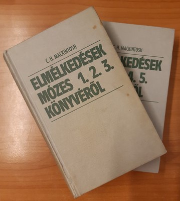 Elmélkedések Mózes 1. 2. 3. könyvéről, 4, 5 (Keménytáblás) [Antikvár könyv]