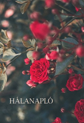 Hálanapló (piros rózsa) (Keménytáblás)