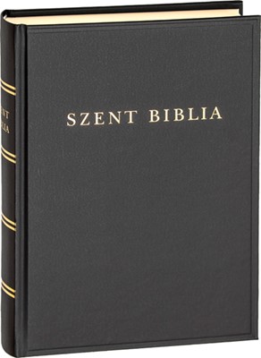 Szent Biblia, revideált Károli (1908) mai helyesírással (2021), nagy családi méret (Keménytáblás)