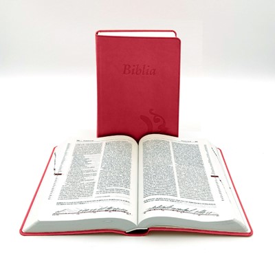 Biblia revideált Károli kisméretű, ciklámen