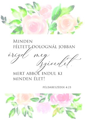 Miniposzter Minden féltett dolognál jobban (Kreatív papír)