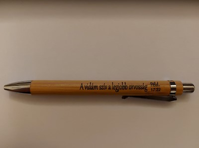 Igés bambusz toll, Péld. 17,22 [Gift]