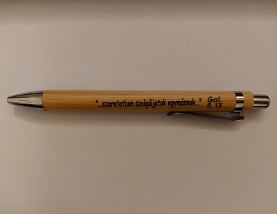 Igés bambusz toll, Galata 5,13 [Gift]