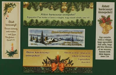 Karácsonyi könyvjelző-csomag 2 [Gift]