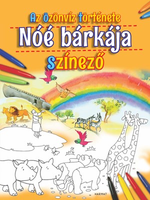 Nóé bárkája színező – Az özönvíz története