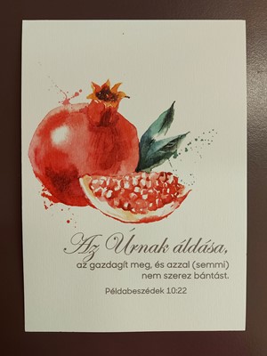 Miniposzter, Az Úrnak áldása... (Kreatív Papír)
