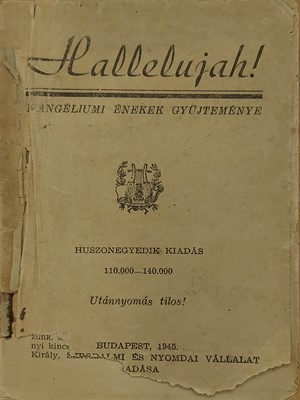 Hallelujah! 1945-ös kiadás (Papír) [Antikvár könyv]