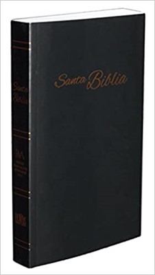 Spanyol Biblia (fekete) Reina-Valera, 2015-ben revideált (Papír)
